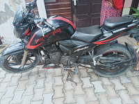 Black TVS Apache RTR 200 4V Race Edition 2.0