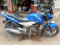 Blue Bajaj Discover 125 ST