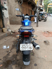 Blue Bajaj Discover 125 ST