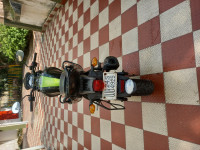 Black Green Yamaha FZ-S