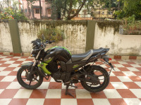 Black Green Yamaha FZ-S
