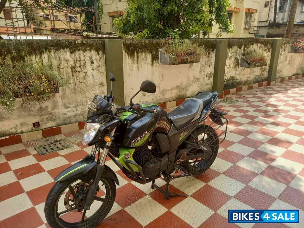 Black Green Yamaha FZ-S