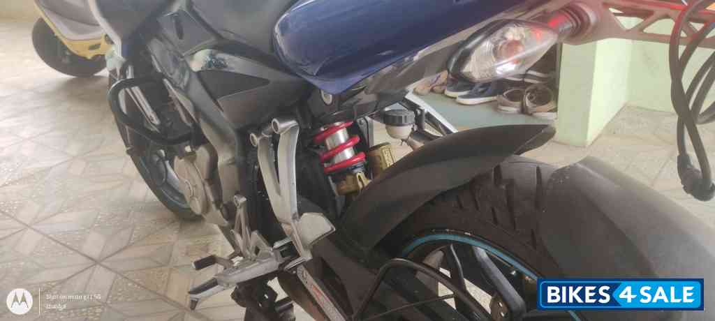 Blue Bajaj Pulsar 200 NS