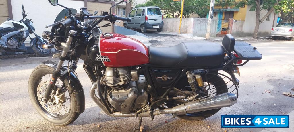Ravishing Red Royal Enfield Interceptor