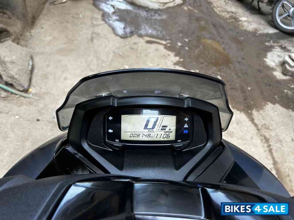 Blue Metallic Suzuki Burgman Street BS6