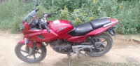 Red Bajaj Pulsar 220F