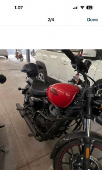 Red Royal Enfield Meteor 350 Fireball