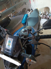 Blue Honda XBlade BS6