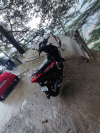 Black Red TVS NTORQ 125 Race Edition BS6