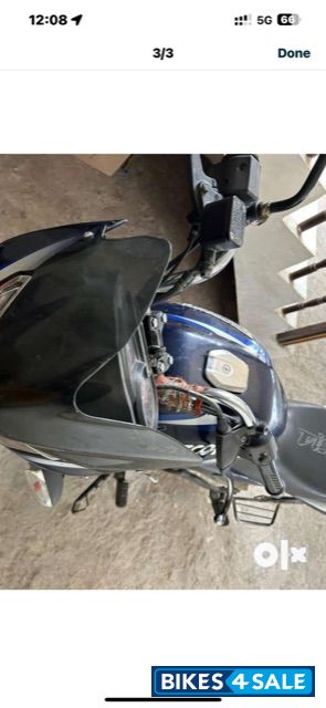Blue Bajaj Discover 150 S