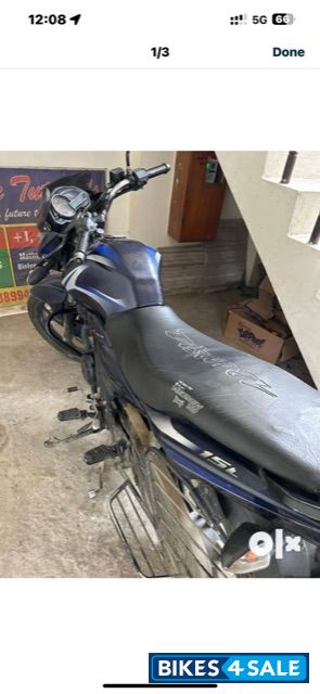 Blue Bajaj Discover 150 S