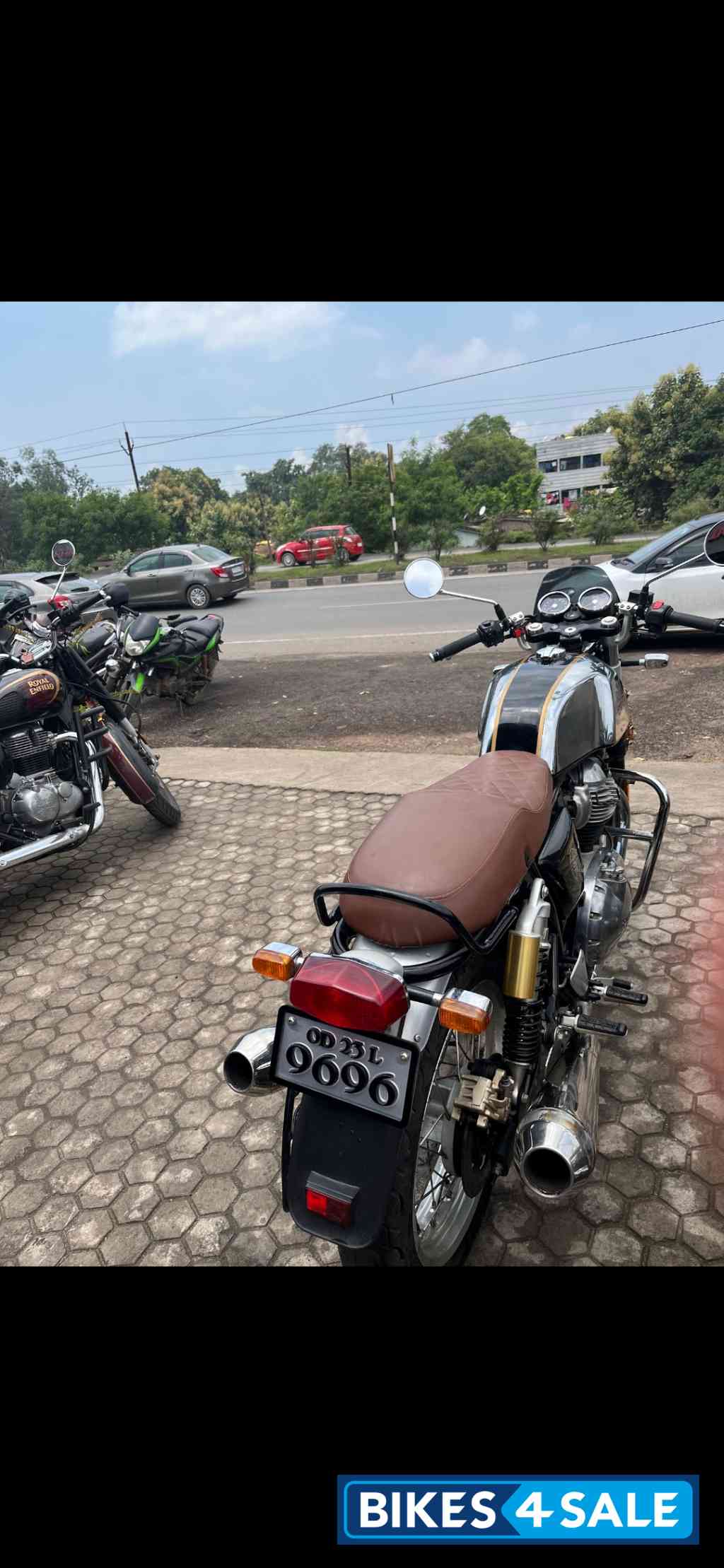 Chrome Royal Enfield Continental GT 650 Twin