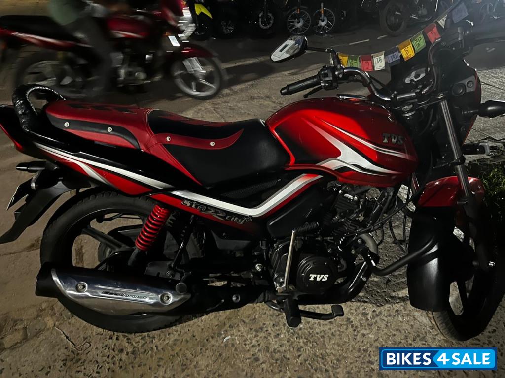 Red And Black TVS Star City Plus BS VI Red And Black TVS Star City Plus BS VI