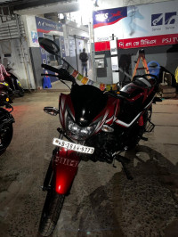 Red And Black TVS Star City Plus BS VI