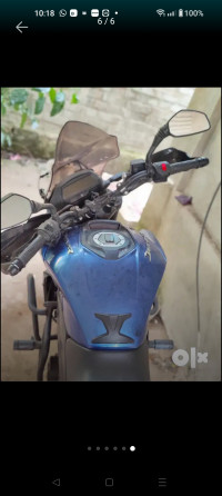 Blue Bajaj Dominar 400 ABS BS6