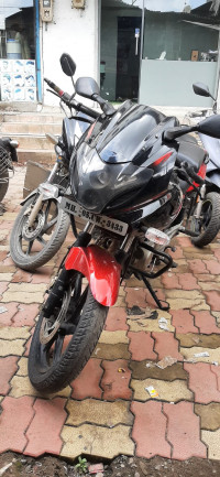 Red And Black Bajaj Pulsar 220F
