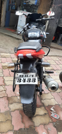 Red And Black Bajaj Pulsar 220F