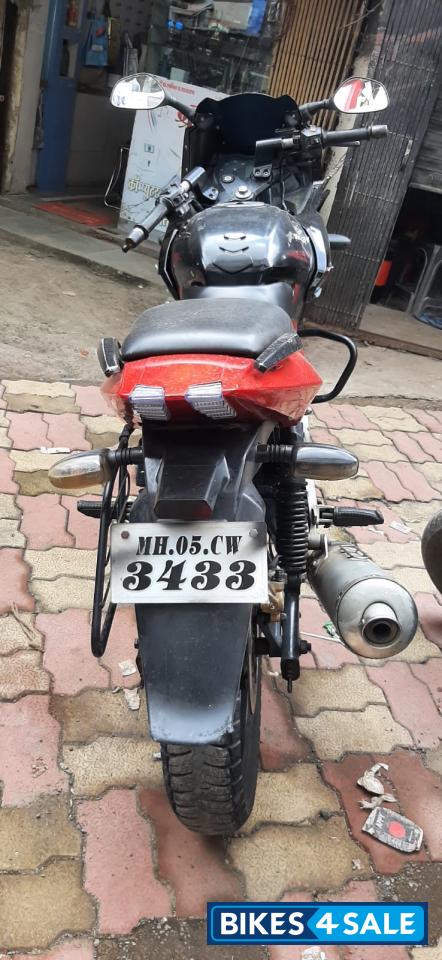 Red And Black Bajaj Pulsar 220F