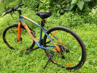 Orange + Grey Bicycle Montra