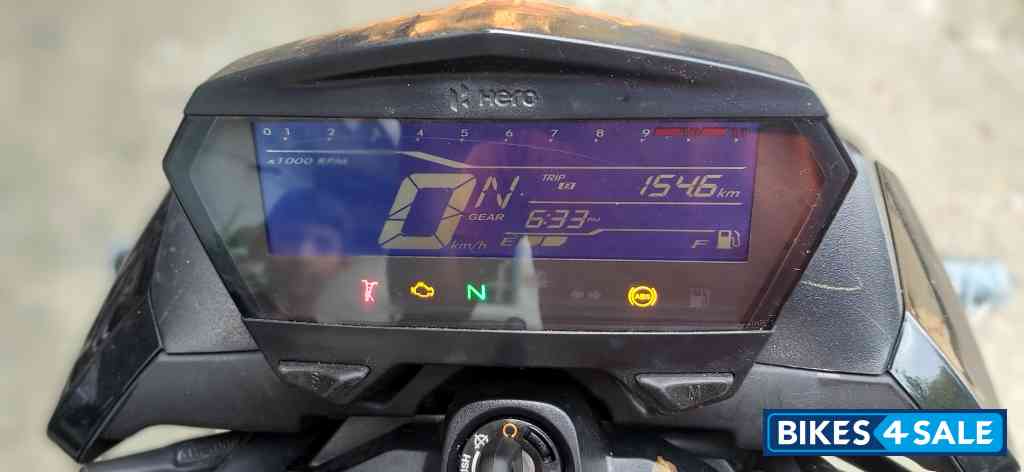 Black Red Hero Xtreme 160R Stealth Edition