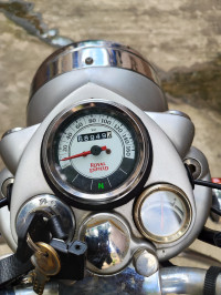 Silver Royal Enfield Classic 350