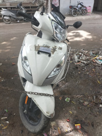White TVS Jupiter 125