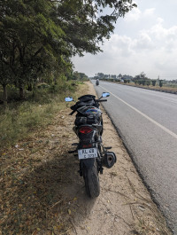 Black Honda CBR 250R