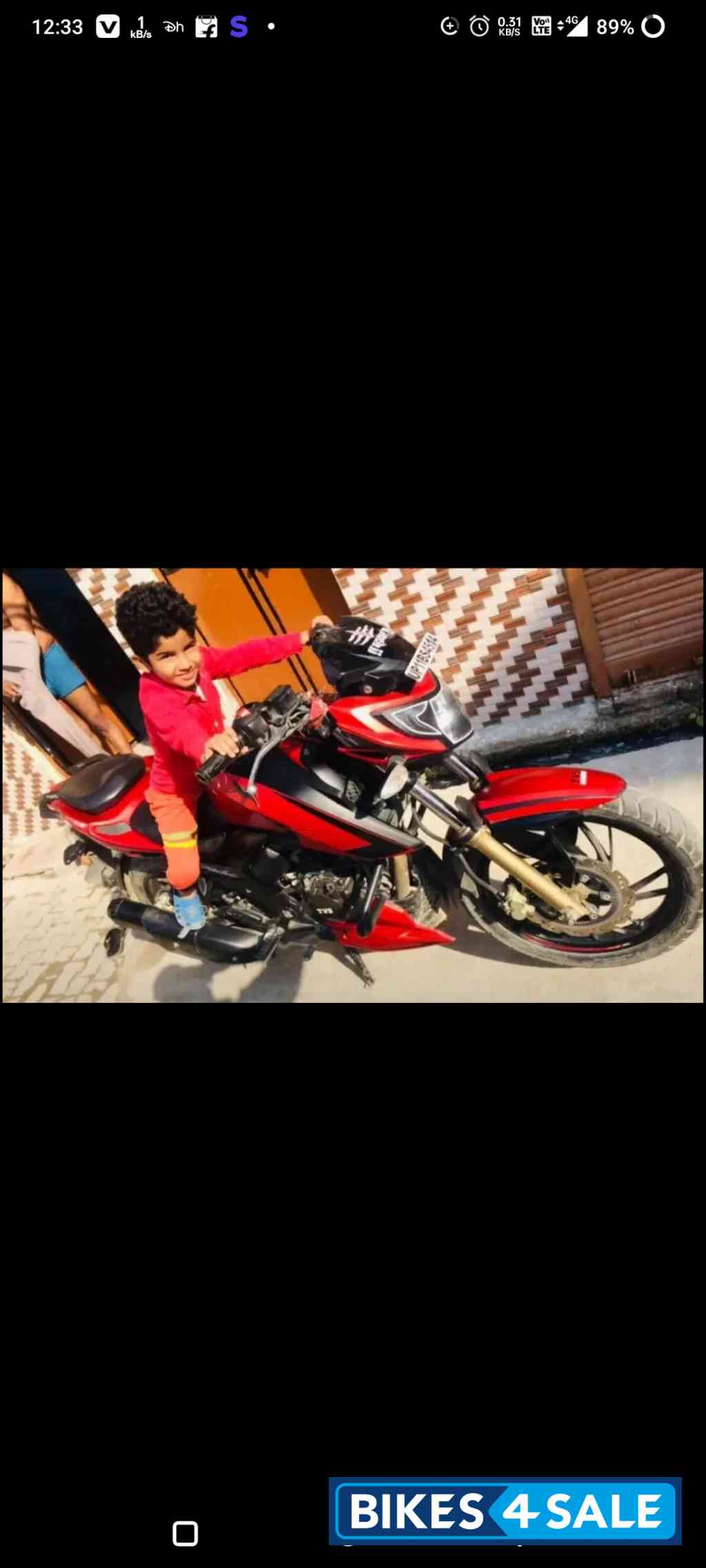 Red TVS Apache RTR 200 4V Race Edition 2.0