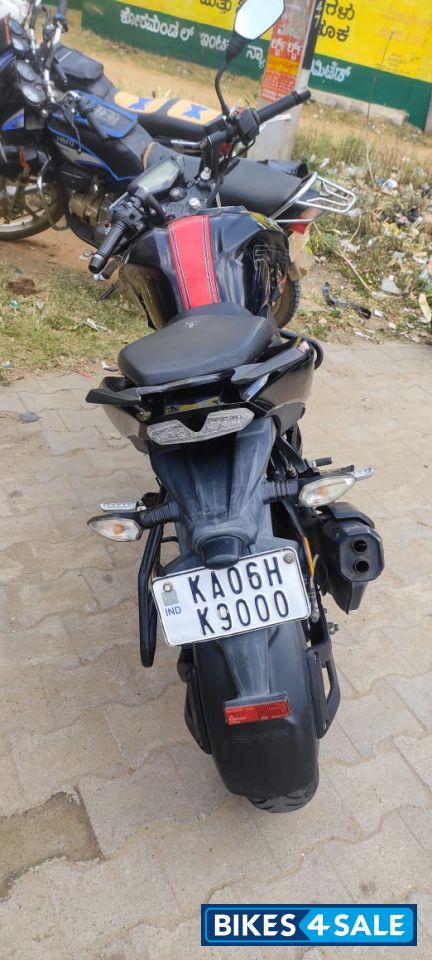 Black N Red TVS Apache RTR 200 4V ABS