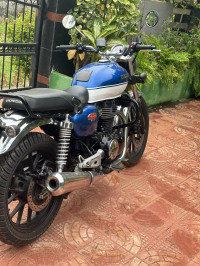 Blue Honda CB350 HINESS DUAL TONE DLX2