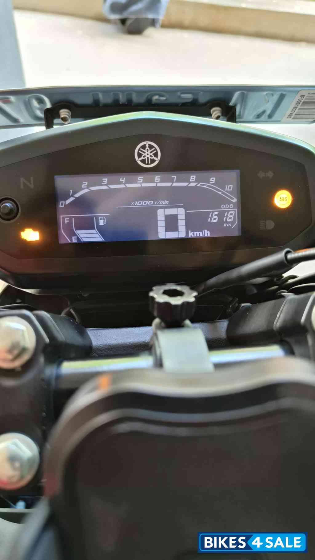 Grey Yamaha FZ-S FI V3 BS6