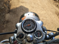 Silver Royal Enfield Bullet Electra Twinspark