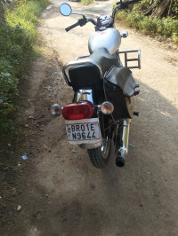 Silver Royal Enfield Bullet Electra Twinspark