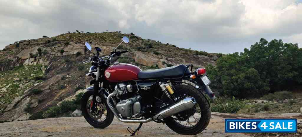 Canyon Red Royal Enfield Interceptor 650 Twin