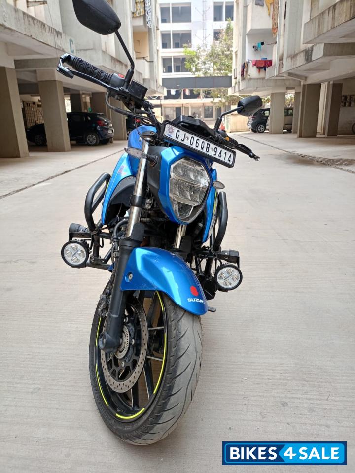 Signature Blue Suzuki Gixxer 250 BS6