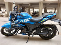 Signature Blue Suzuki Gixxer 250 BS6