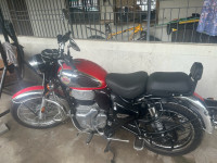 Red Chrome Royal Enfield Classic 350 Dual Channel BS6