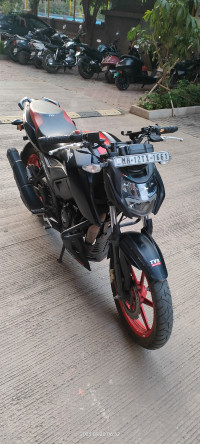 Black Red TVS Apache RTR 160 4V Special Edition