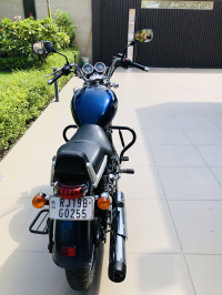 Blue Royal Enfield Thunderbird 500