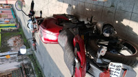 Red Yamaha FZ-S