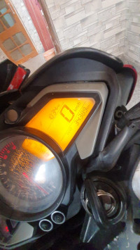 Red Bajaj Pulsar 200 NS