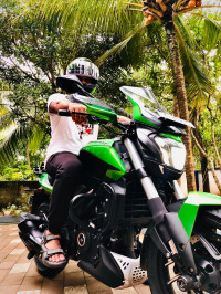 Aurora Green Bajaj Dominar 400 ABS BS6