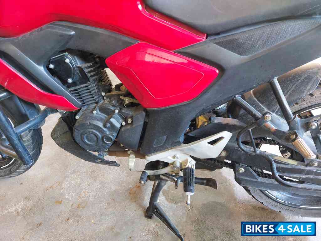 Red Yamaha FZ-S FI V3 BS6
