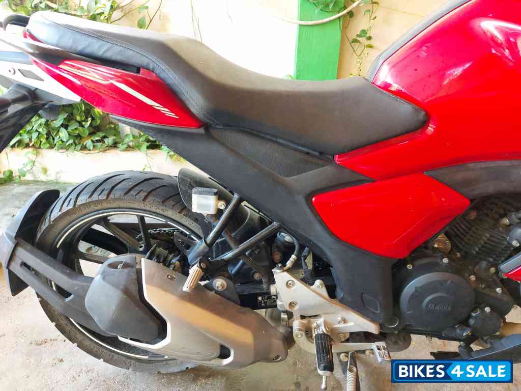 Red Yamaha FZ-S FI V3 BS6