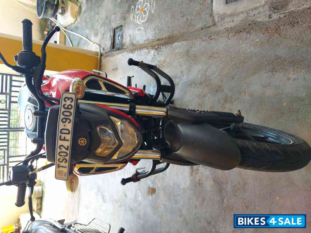 Red Yamaha FZ-S FI V3 BS6