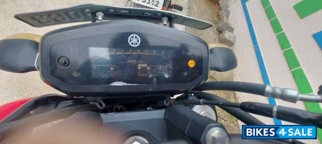 Red Yamaha FZ-S FI V3 BS6