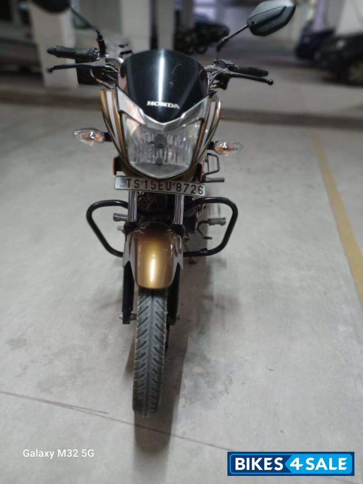 Sunset Brown Honda Shine 125 Drum