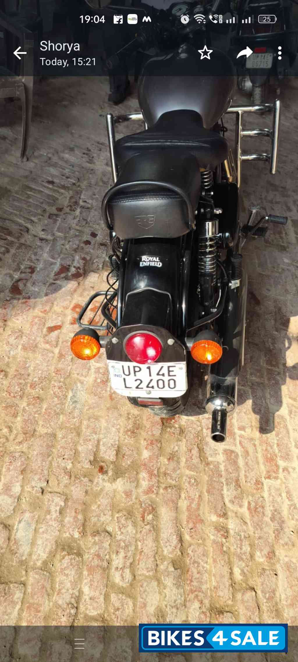 Mercury Silver Royal Enfield Classic 350 BS VI