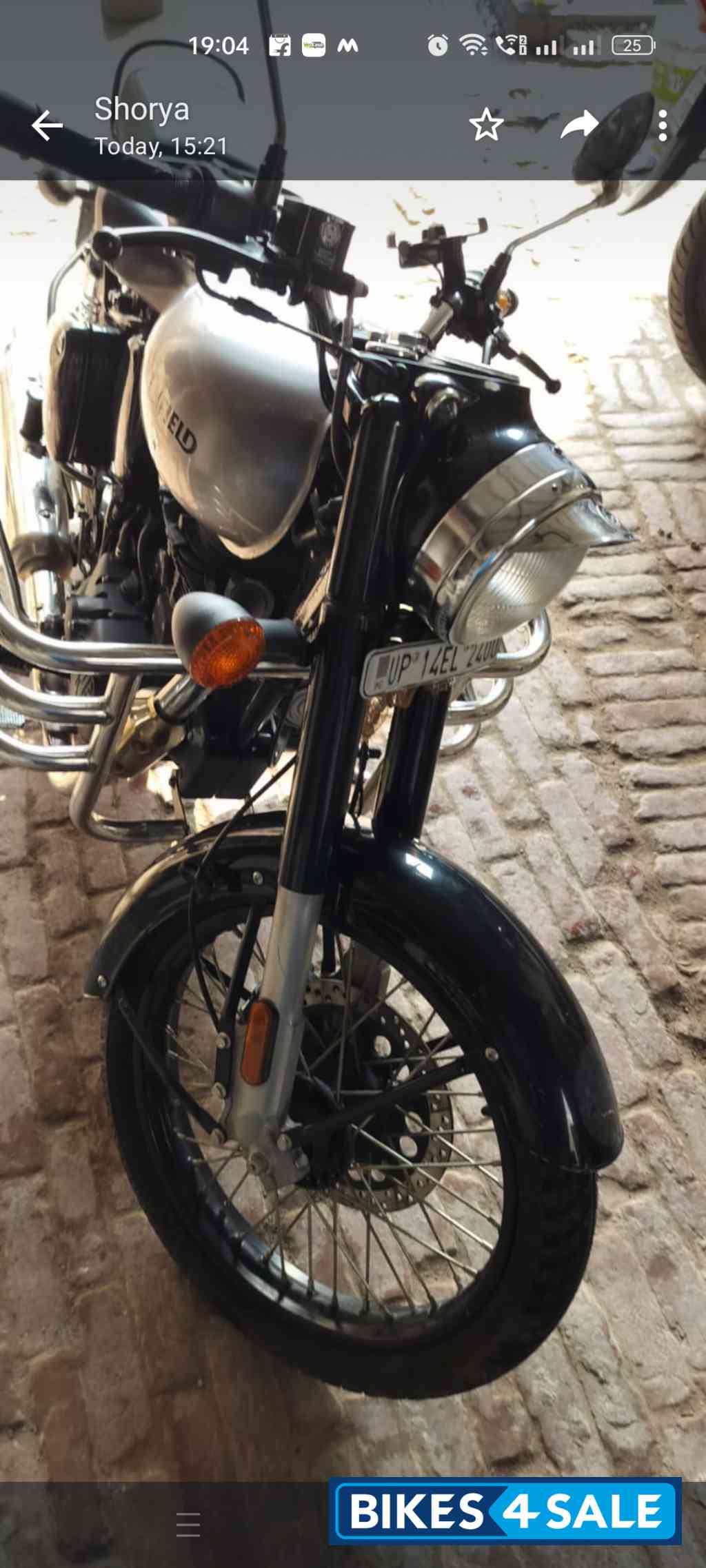 Mercury Silver Royal Enfield Classic 350 BS VI