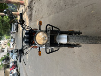 Orange Black Royal Enfield 2023 Interceptor 650